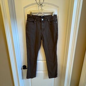 Men’s Nova Brown Jeans Size 34x32 Classic Fit Denim